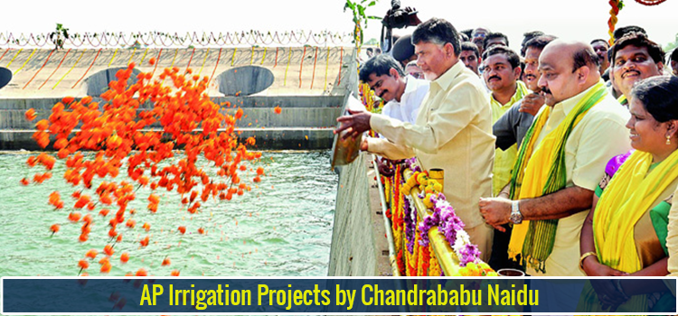 AP Irrigation Projects by  Nara Chandrababu Naidu