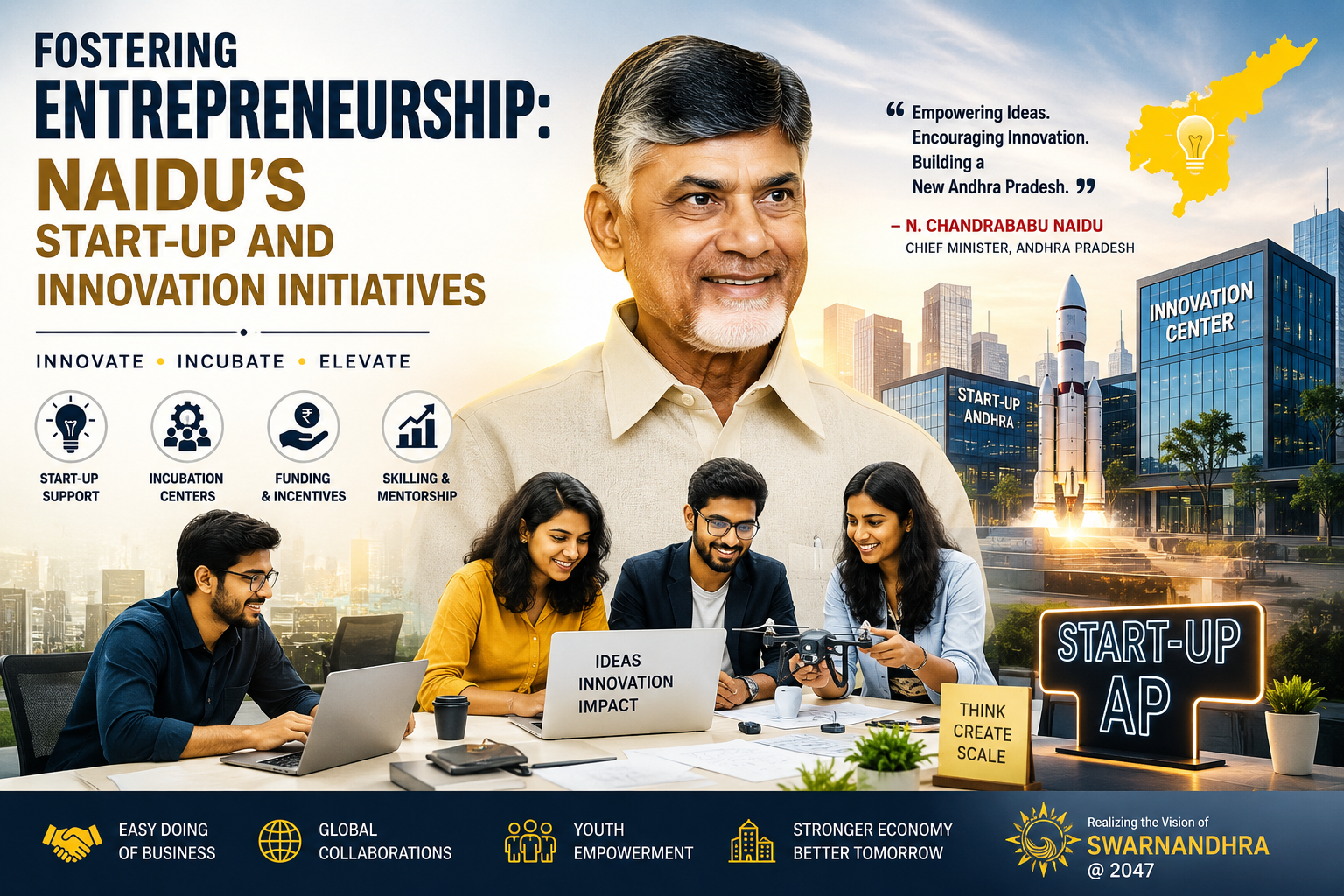  Fostering Entrepreneurship: Naidu’s Start-Up and Innovation Initiatives