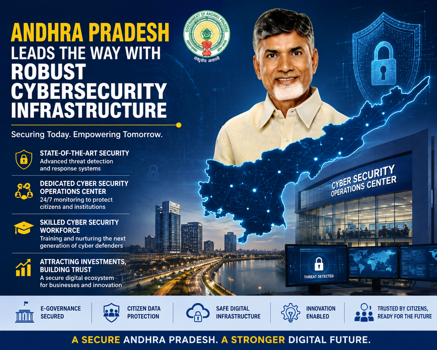 Andhra Pradesh Leads the Way with Robust Cybersecurity Infrastructure
